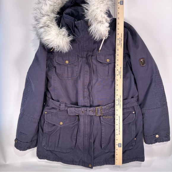 Craghoppers Women’s Aquadry Utility Parka Faux Fur Hood 14 - Picture 15 of 16